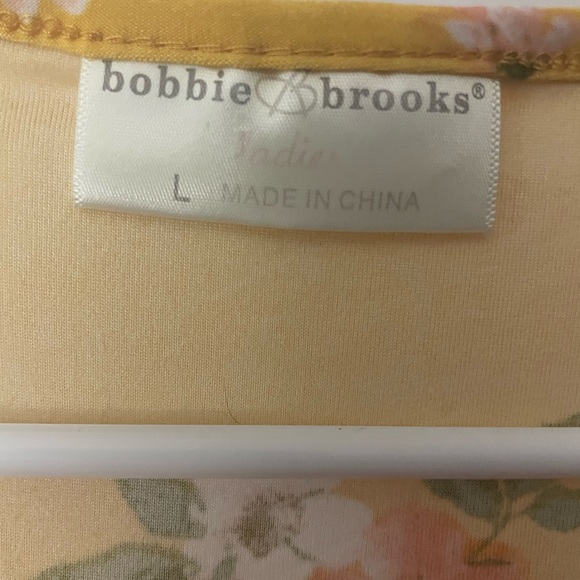 Bobbie Brooks Yellow Floral Midi Dress - Picture 2 of 3